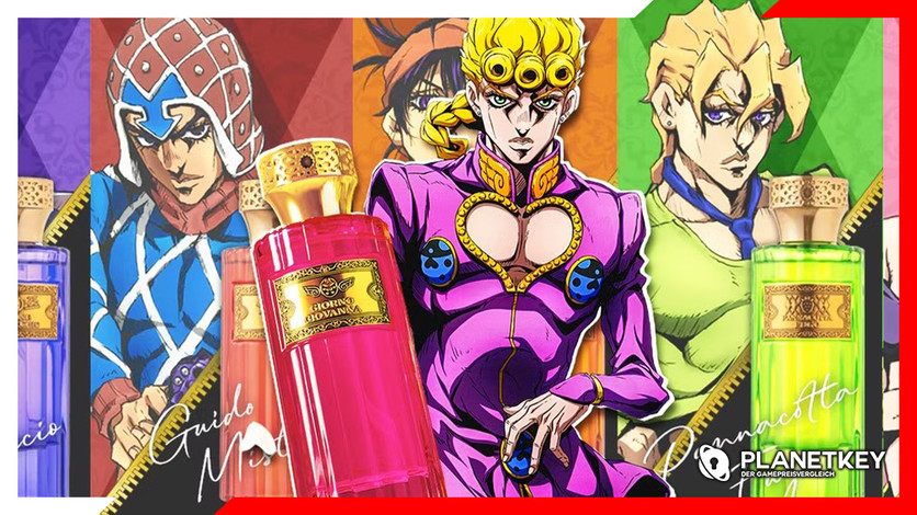 JoJo's Bizarre Adventure: Golden Wind hat eine exklusive Parfum-Kollektion, aber sie ist schwer zu bekommen