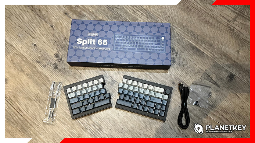 Epomaker Split 65 – eine wortwörtlich gesplittete Tastatur