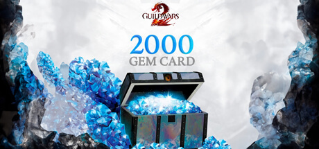 2000 Guild Wars 2 Gems Key kaufen ( Edelsteine )