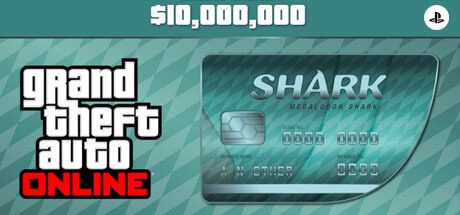 GTA Online Cash Card - 10.000.000 $ - Megalodon - PS