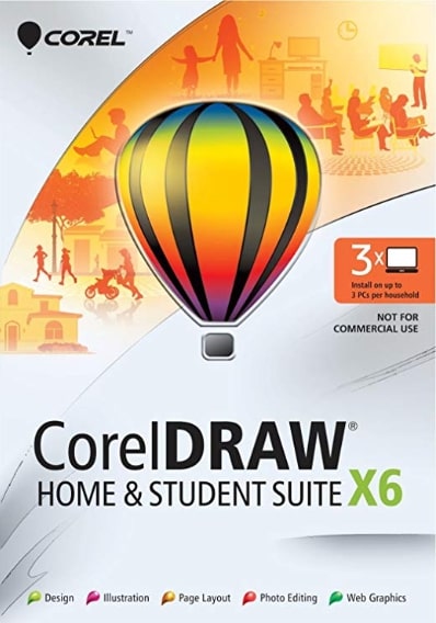 coreldraw student and home