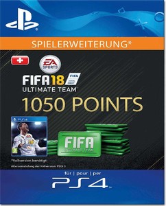 FIFA 18 Points kaufen  PS4 - 1050 Points