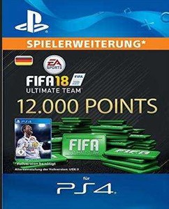 FIFA 18 Points kaufen  PS4 - 12.000 Points