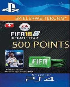 FIFA 18 Points kaufen  PS4 - 500 Points