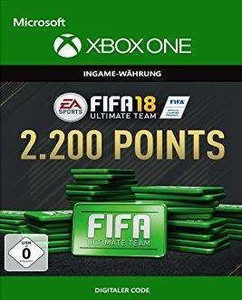 FIFA 18 Points kaufen  Xbox One- 2200 Points