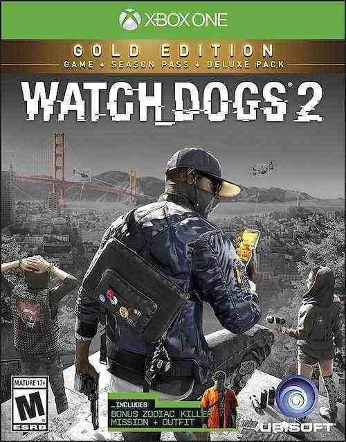 xbox one watch dogs 2 download code