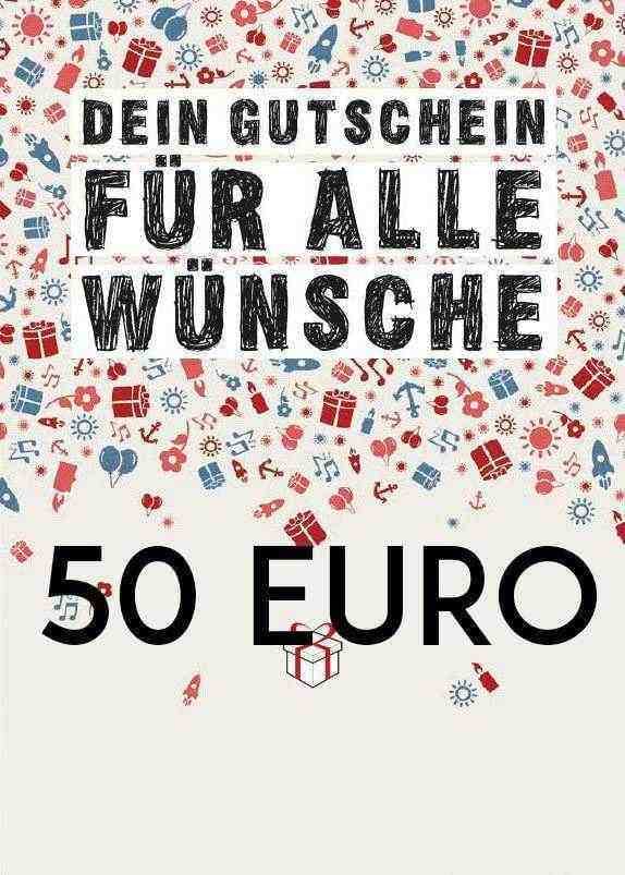 Wunschgutschein 50 Euro günstig kaufen | Preisvergleich - Planetkey